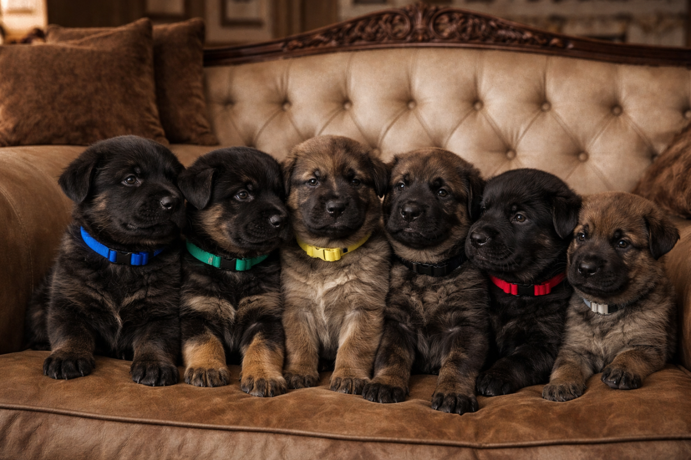 Chiot Berger Allemand Du Haras Des Melezes